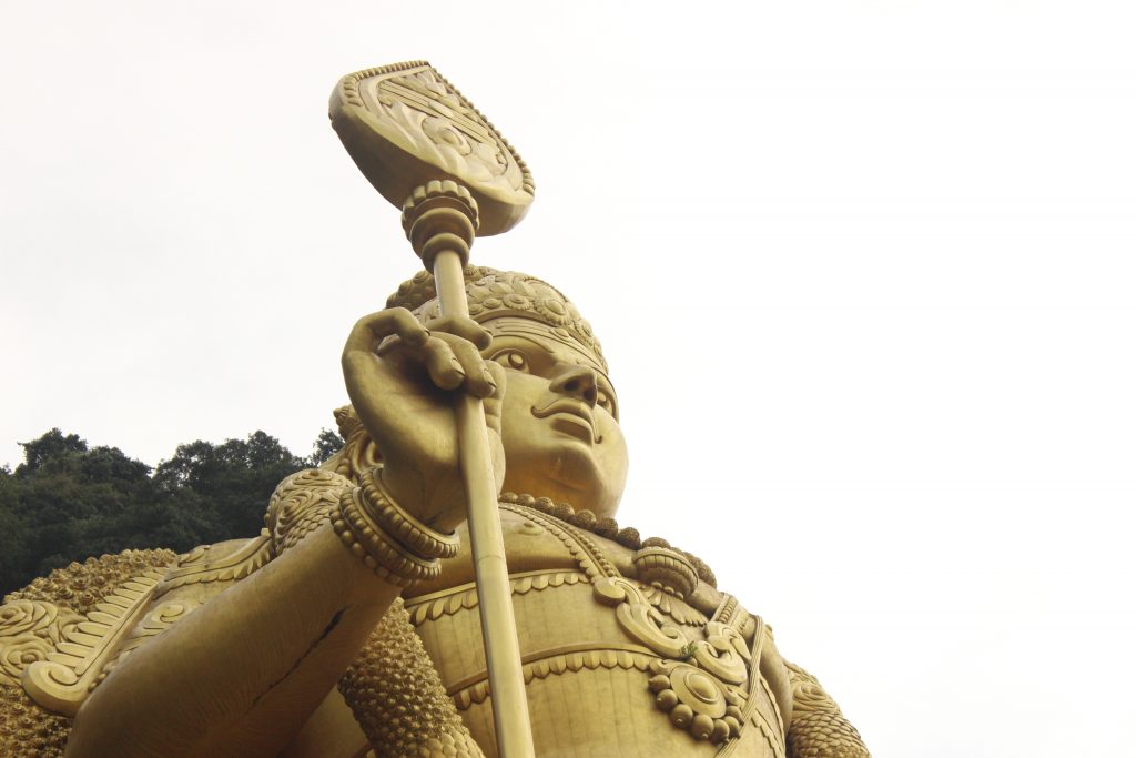 The world's tallest statue of Murugan stands in Malaysia